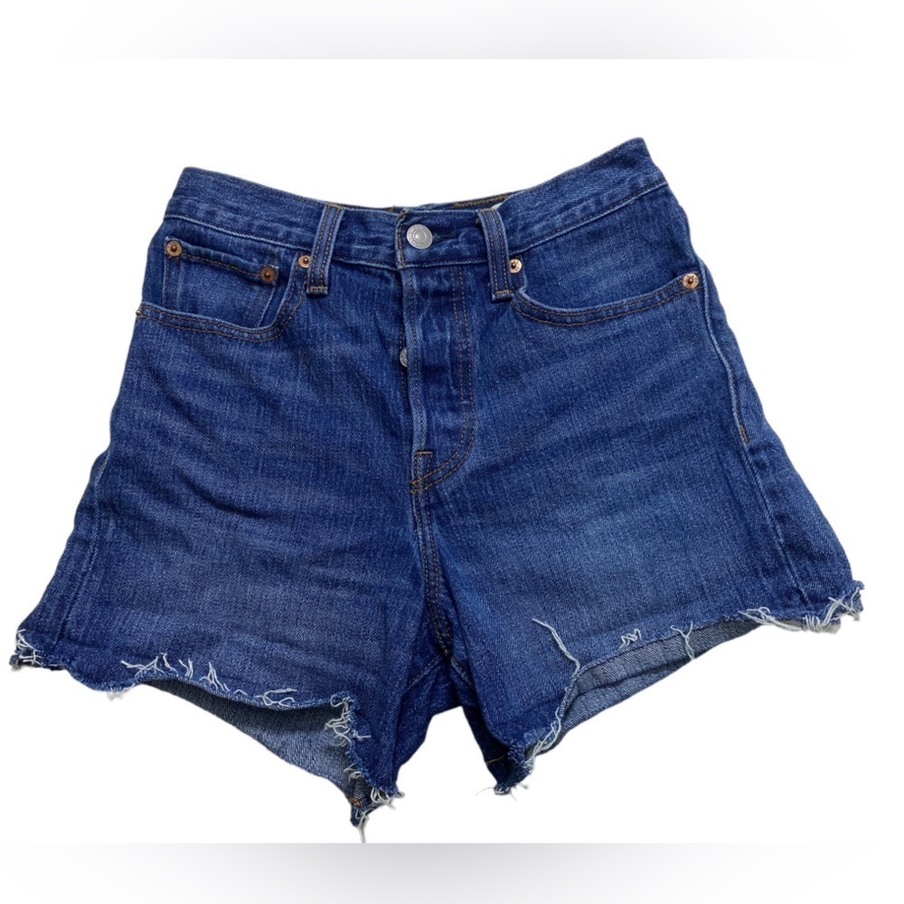Levi’s - White Oak Cone Denim Cut off Denim Shorts